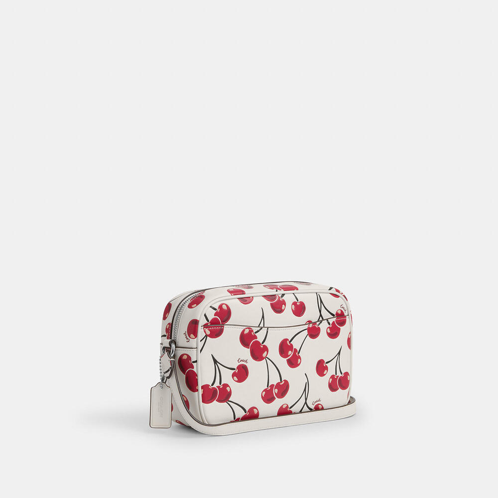 NWT COACH Jamie Camera Bag With Cherry Print - Picture 4 of 10
